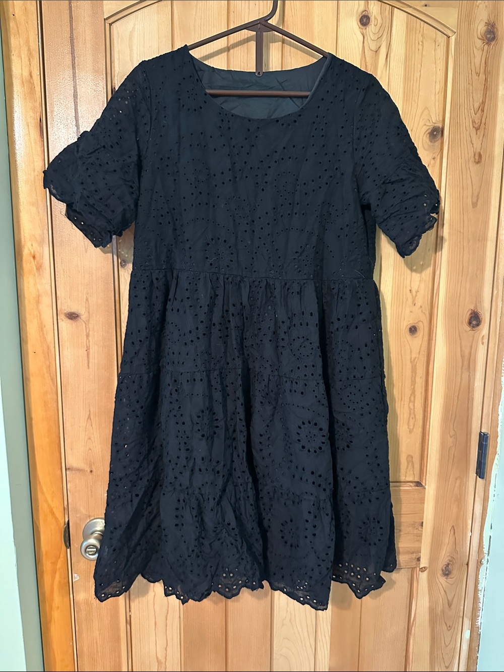 Women’s summer lace eyelet dress